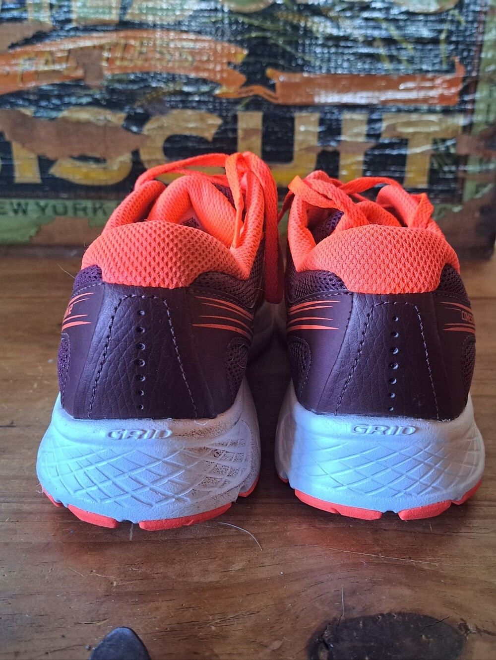 Saucony Cohesion 12 Running Shoes Sneakers Women's Size 8 Purple Coral S10471-9 - Picture 7 of 12